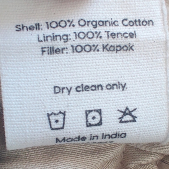 Mate The Label Quilted Organic Cotton Vest Size Small - Picture 7 of 7